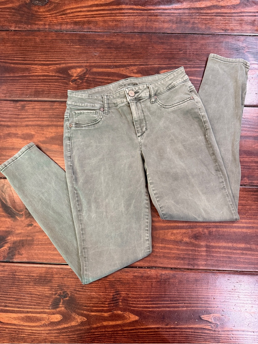Maurice’s Women’s Olive Green Slim Jeans